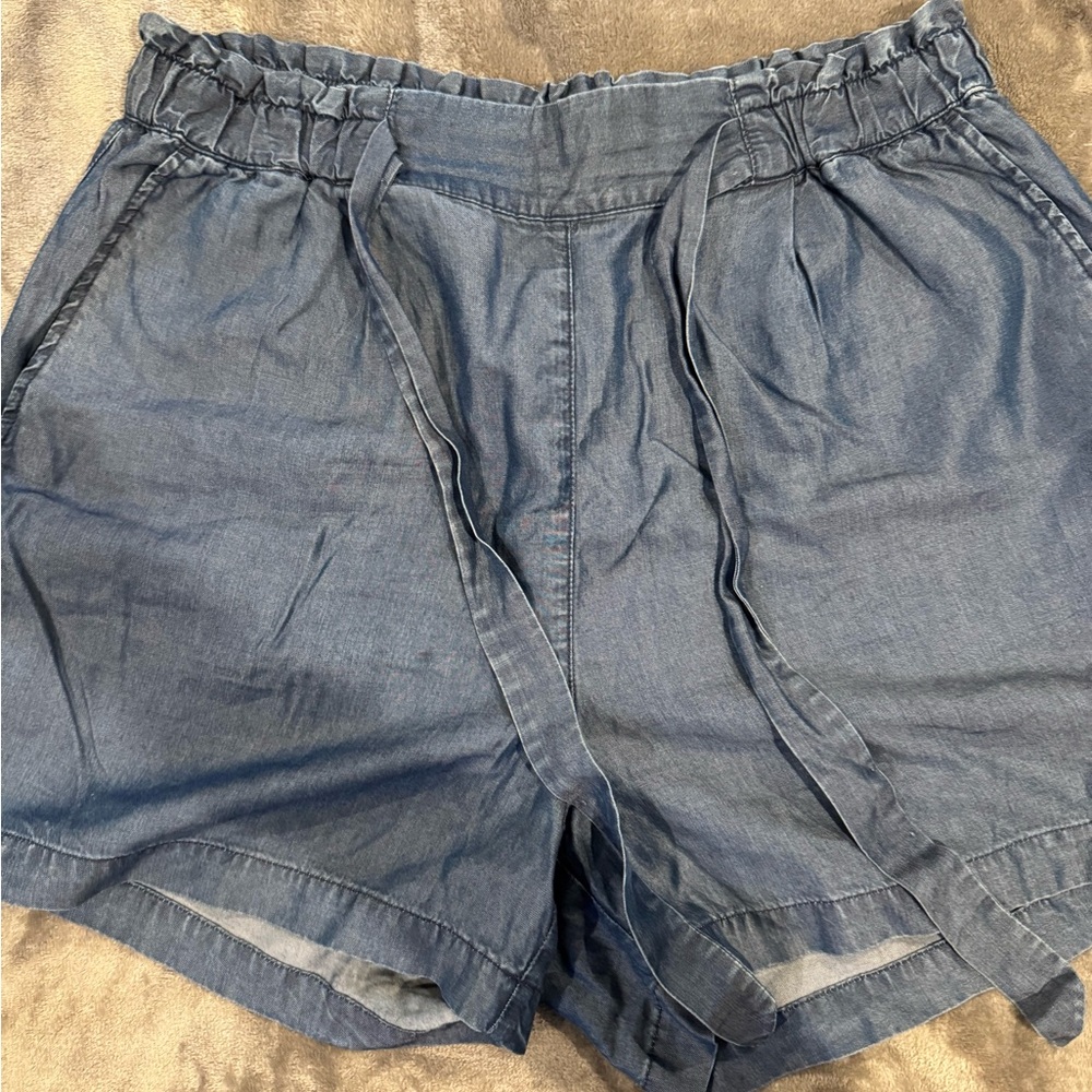 Denim Blue Women's Shorts